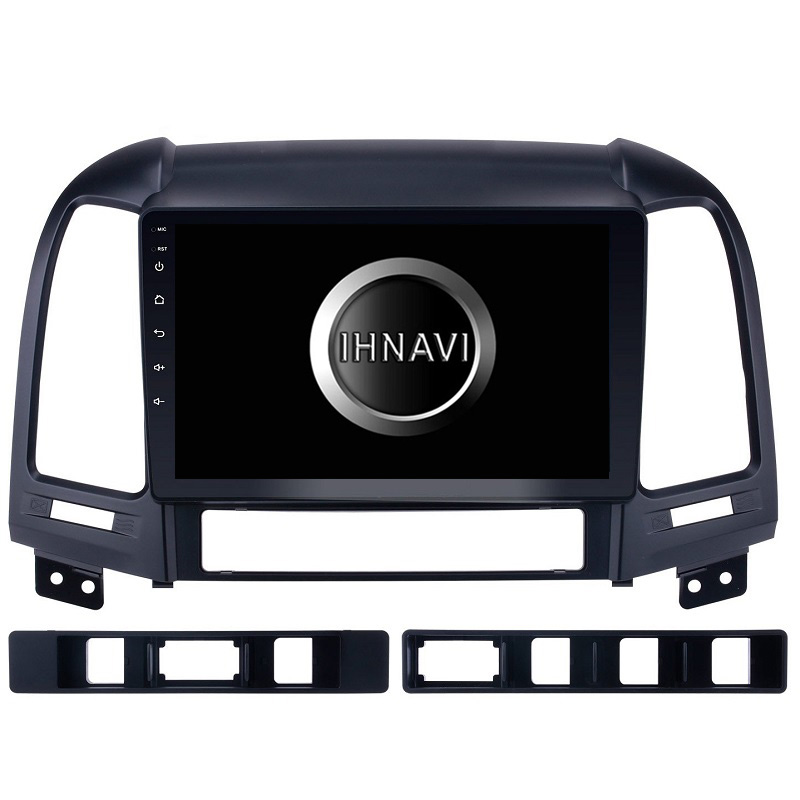 Navegador 9'' para Hyundai Santa Fe II (CM). Excellent ECO3 - Android, 8 Core, 4+32, CP&AA