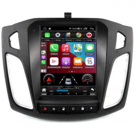 PANTALLA TIPO TESLA FORD FOCUS 2011-2018