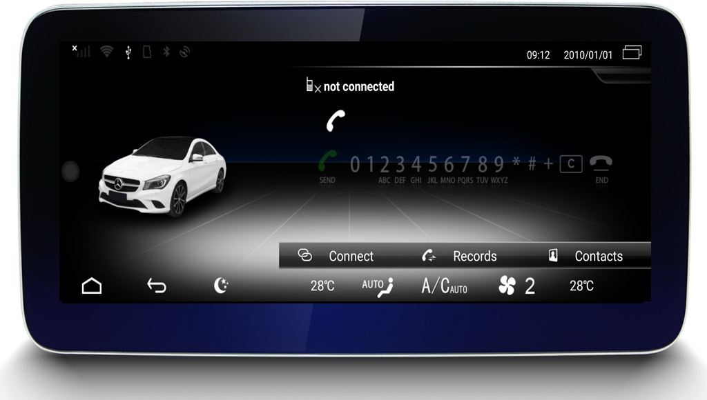 Pantalla 10.25" con S.O Android , CPU Octacore 4GB RAM y 64GB ROM.  Carplay y Android Auto. Mantiene todas las funciones originales del vehículo.